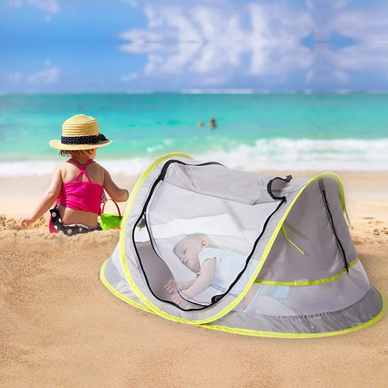 SunHug | Bærbar Anti UV Babytelt | Solforsvar for din lille