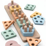 Montessori | Formsorter Træklodser