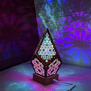 Cosmic 3D Prismatisk Lampe