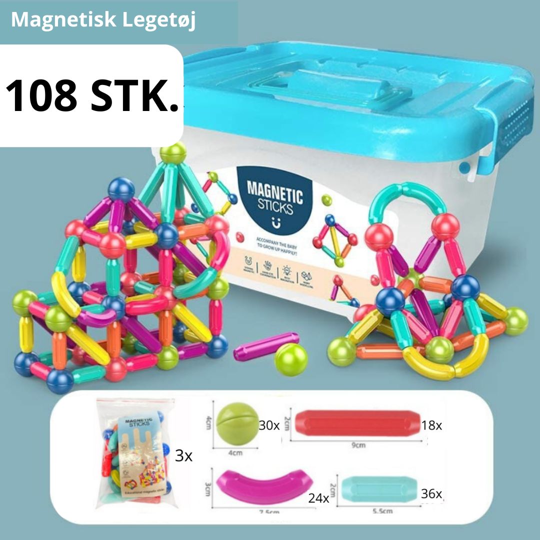 Magnetisk legetøj | Udvikle kreativitet - Magnetiske stænger